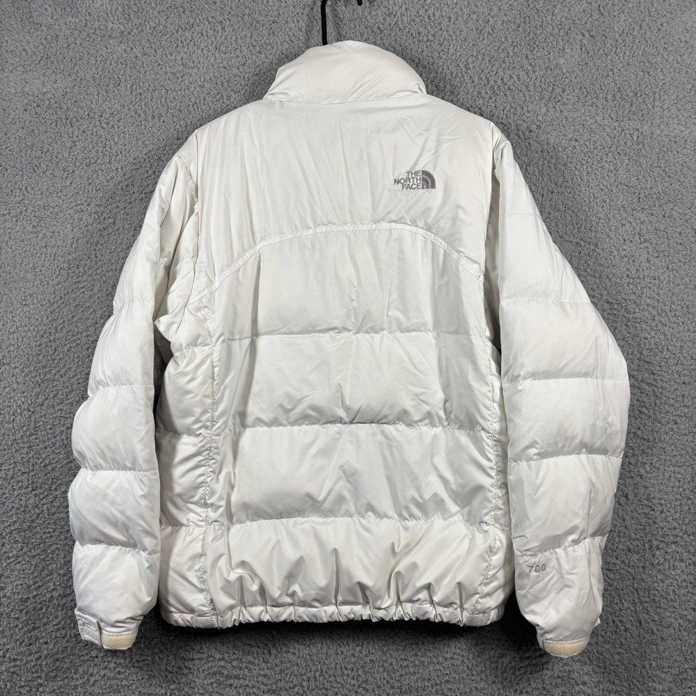 The‎ North Face 700 Down Puffer Jacket Womens Large White - Picture 13 of 14